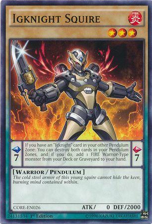 Igknight Squire [1st Edition] CORE-EN026