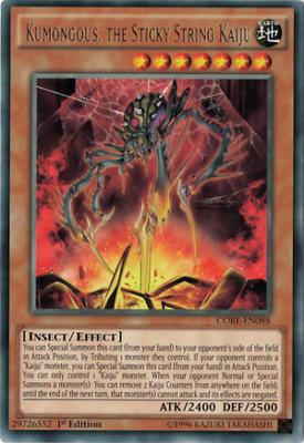 Kumongous, the Sticky String Kaiju [1st Edition] CORE-EN088
