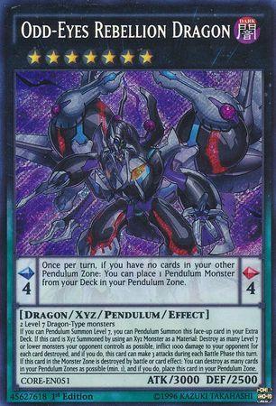 Odd-Eyes Rebellion Dragon [1st Edition] CORE-EN051