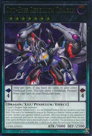 Odd-Eyes Rebellion Dragon [Ultimate Rare 1st Edition] CORE-EN051