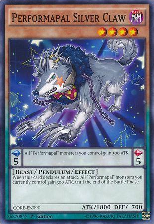 Performapal Silver Claw [1st Edition] CORE-EN090