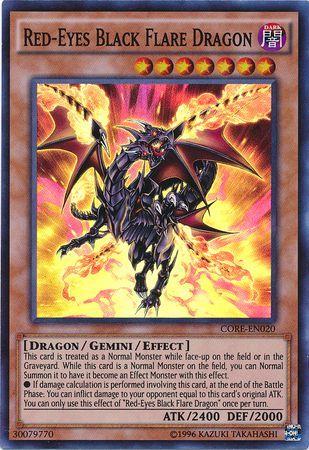 Red-Eyes Black Flare Dragon CORE-EN020