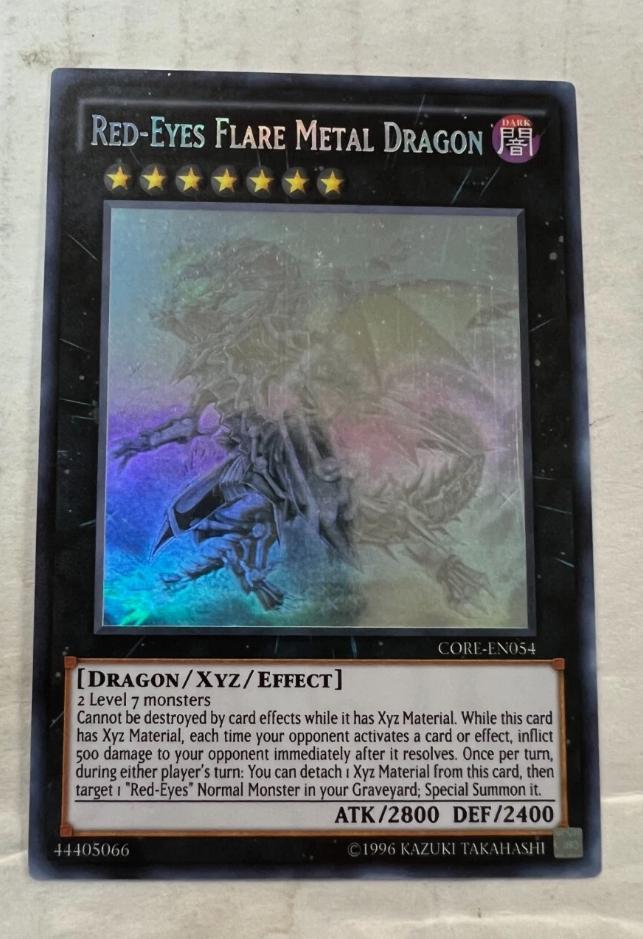 Red-Eyes Flare Metal Dragon [Ghost Rare] CORE-EN054