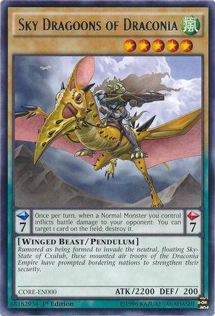 Sky Dragoons of Draconia [1st Edition] CORE-EN000
