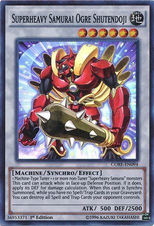 Superheavy Samurai Ogre Shutendoji [1st Edition] CORE-EN094