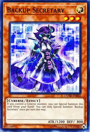 Backup Secretary COTD-EN002