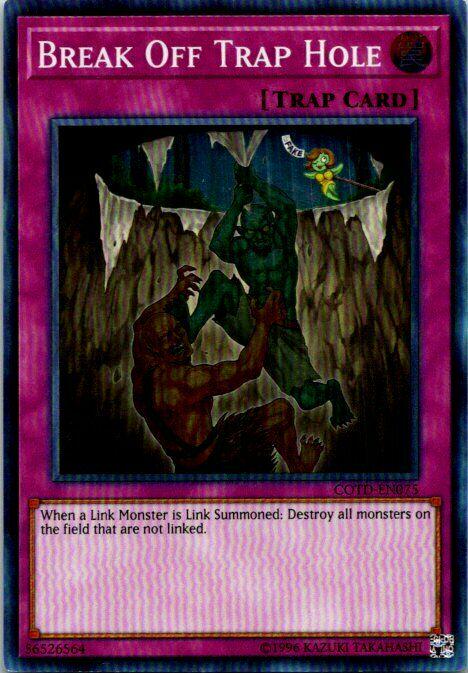 Break Off Trap Hole COTD-EN075