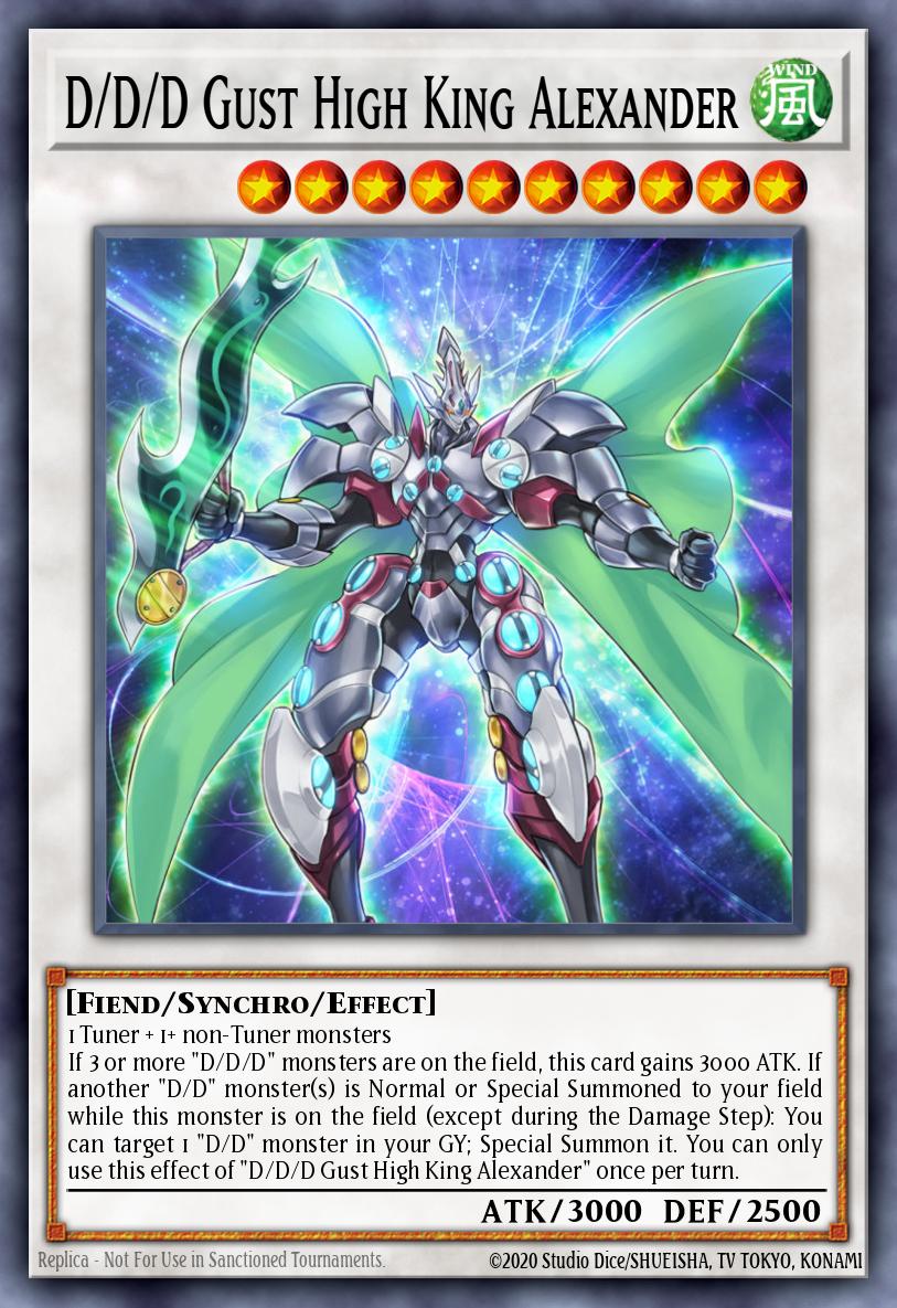 D/D/D Gust High King Alexander [1st Edition] COTD-EN040