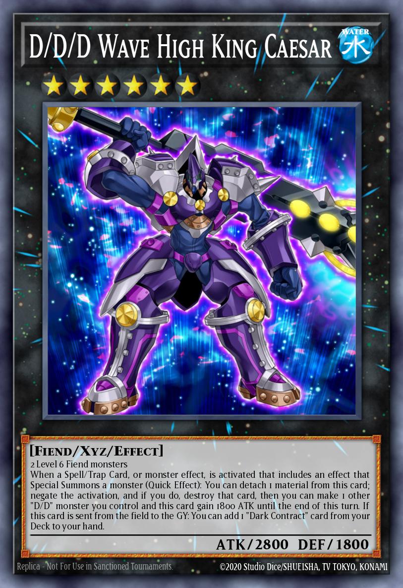 D/D/D Wave High King Caesar [1st Edition] COTD-EN042
