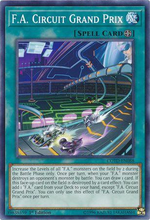 F.A. Circuit Grand Prix [1st Edition] COTD-EN088