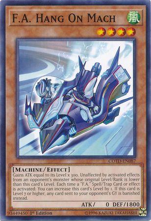 F.A. Hang On Mach [1st Edition] COTD-EN087