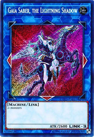 Gaia Saber, the Lightning Shadow COTD-EN051