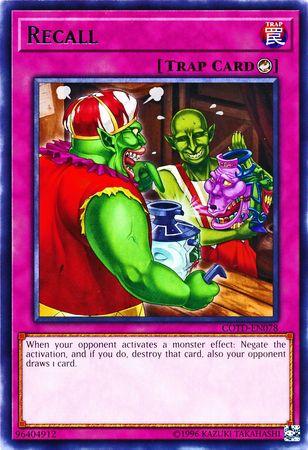 Recall COTD-EN078