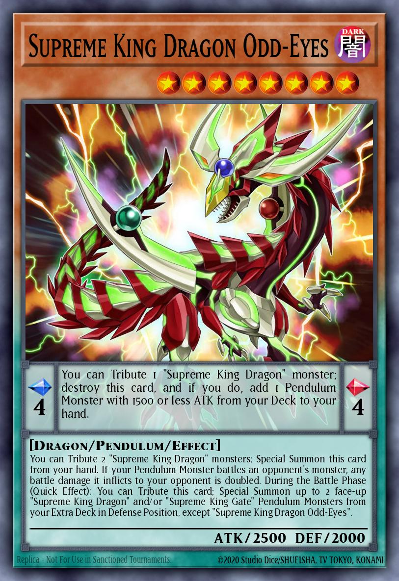 Supreme King Dragon Odd-Eyes [1st Edition] COTD-EN015