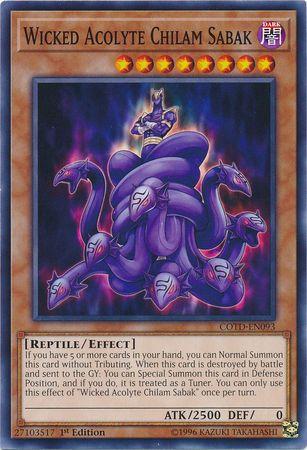 Wicked Acolyte Chilam Sabak [1st Edition] COTD-EN093