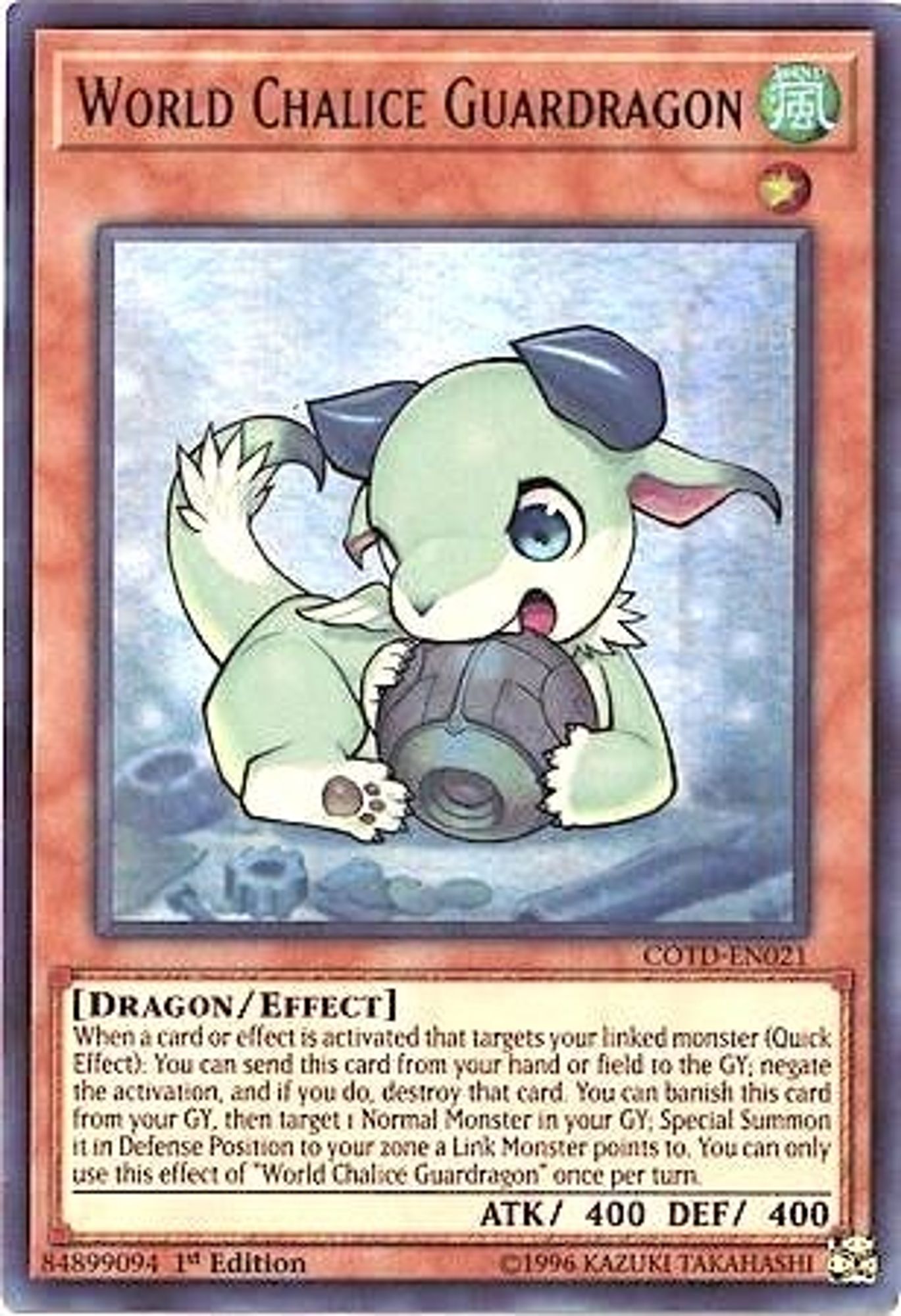 World Chalice Guardragon COTD-EN021