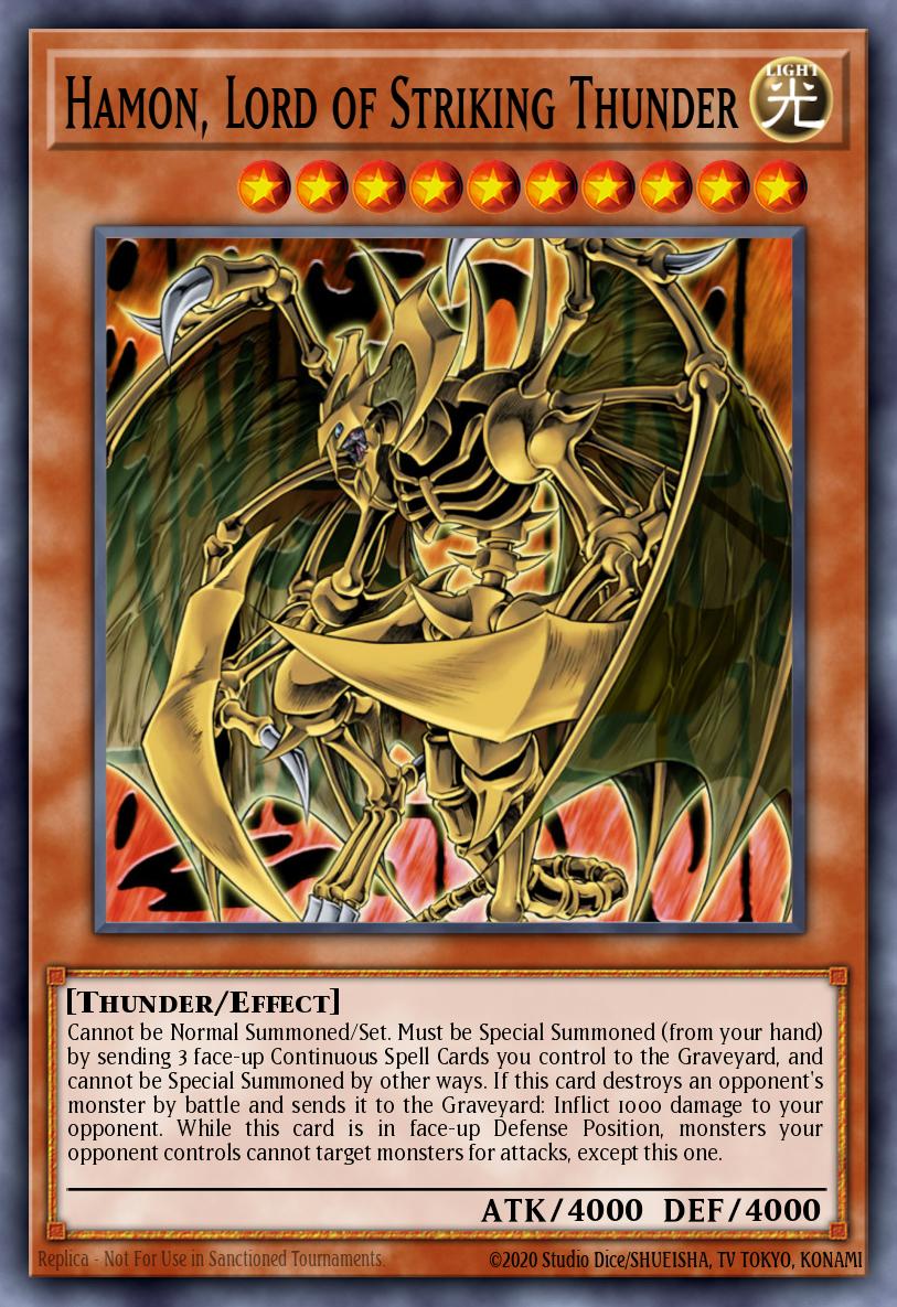 Hamon, Lord of Striking Thunder CT03-EN006