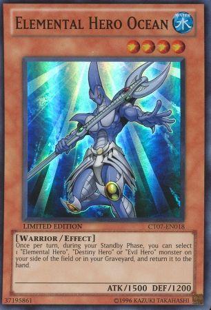 Elemental HERO Ocean CT07-EN018