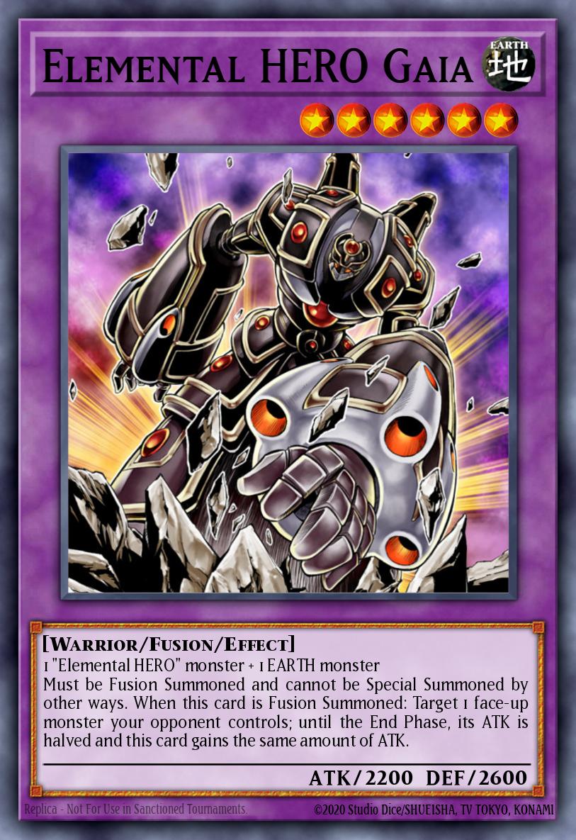 Elemental HERO Gaia CT08-EN011