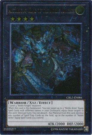 Artorigus, King of the Noble Knights [Ultimate Rare] CBLZ-EN086