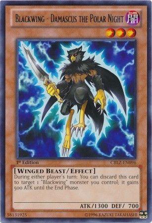 Blackwing - Damascus the Polar Night [1st Edition] CBLZ-EN096