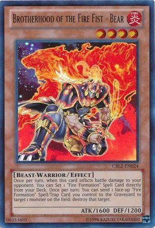 Brotherhood of the Fire Fist - Bear CBLZ-EN024