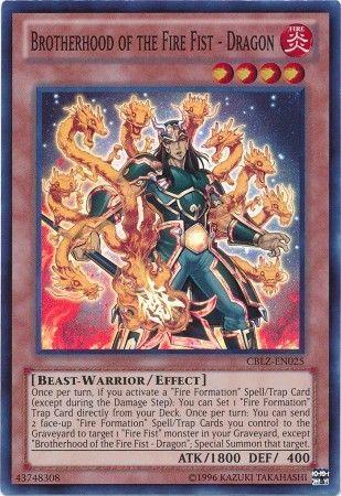 Brotherhood of the Fire Fist - Dragon CBLZ-EN025