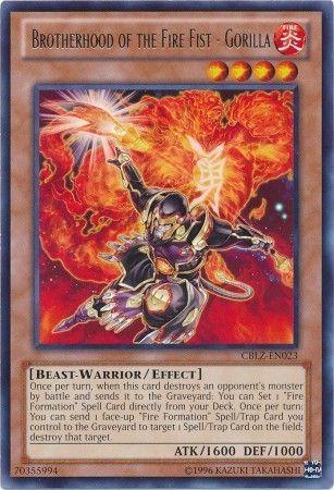 Brotherhood of the Fire Fist - Gorilla CBLZ-EN023