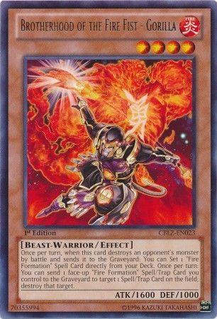 Brotherhood of the Fire Fist - Gorilla [1st Edition] CBLZ-EN023
