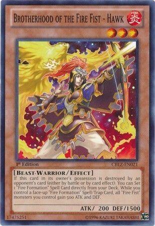Brotherhood of the Fire Fist - Hawk [1st Edition] CBLZ-EN021