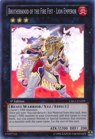 Brotherhood of the Fire Fist - Lion Emperor [1st Edition] CBLZ-EN099