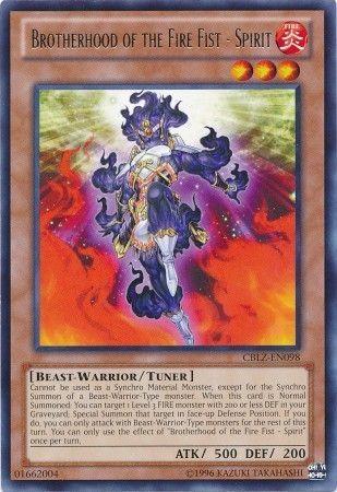 Brotherhood of the Fire Fist - Spirit CBLZ-EN098