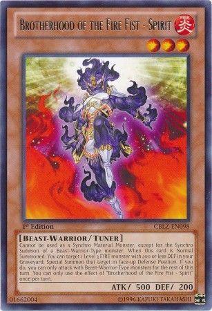Brotherhood of the Fire Fist - Spirit [1st Edition] CBLZ-EN098