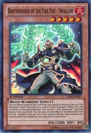 Brotherhood of the Fire Fist - Swallow [1st Edition] CBLZ-EN027
