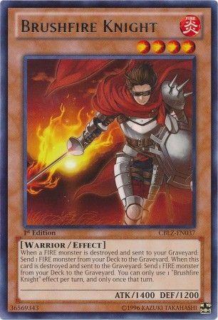 Brushfire Knight [1st Edition] CBLZ-EN037