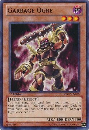 Garbage Ogre [1st Edition] CBLZ-EN018