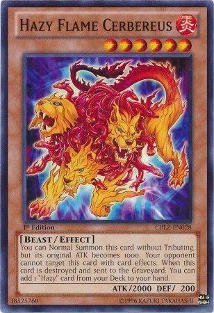 Hazy Flame Cerbereus [1st Edition] CBLZ-EN028