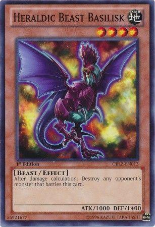 Heraldic Beast Basilisk [1st Edition] CBLZ-EN013