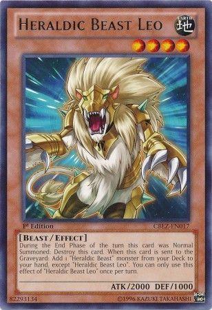 Heraldic Beast Leo [1st Edition] CBLZ-EN017