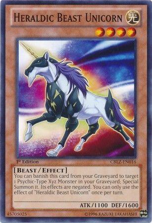 Heraldic Beast Unicorn [1st Edition] CBLZ-EN016