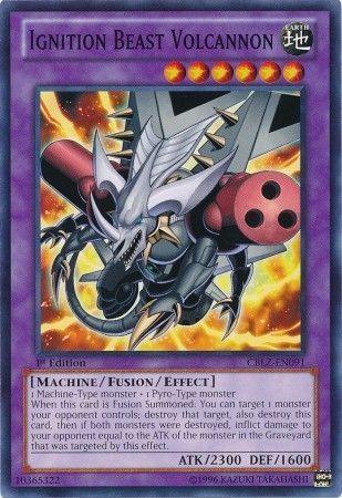 Ignition Beast Volcannon [1st Edition] CBLZ-EN091
