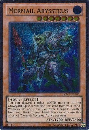 Mermail Abyssteus [Ultimate Rare] CBLZ-EN083