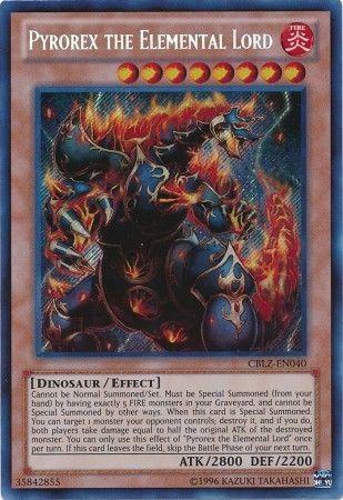 Pyrorex the Elemental Lord CBLZ-EN040