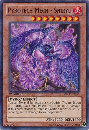 Pyrotech Mech - Shiryu [1st Edition] CBLZ-EN041