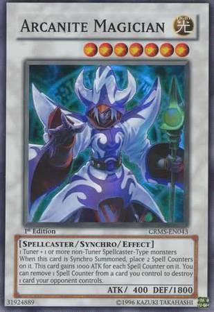 Arcanite Magician [1st Edition] CRMS-EN043