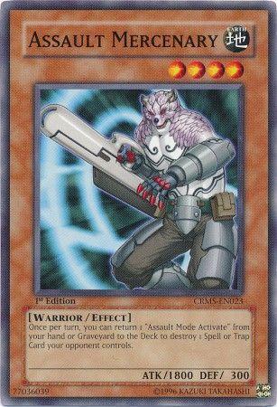 Assault Mercenary [1st Edition] CRMS-EN023