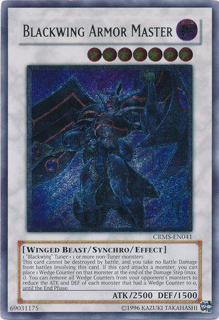 Blackwing Armor Master [Ultimate Rare] CRMS-EN041