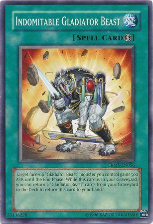 Indomitable Gladiator Beast CRMS-EN056