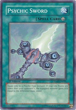 Psychic Sword [1st Edition] CRMS-EN054