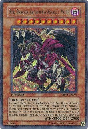 Red Dragon Archfiend/Assault Mode [1st Edition] CRMS-EN004